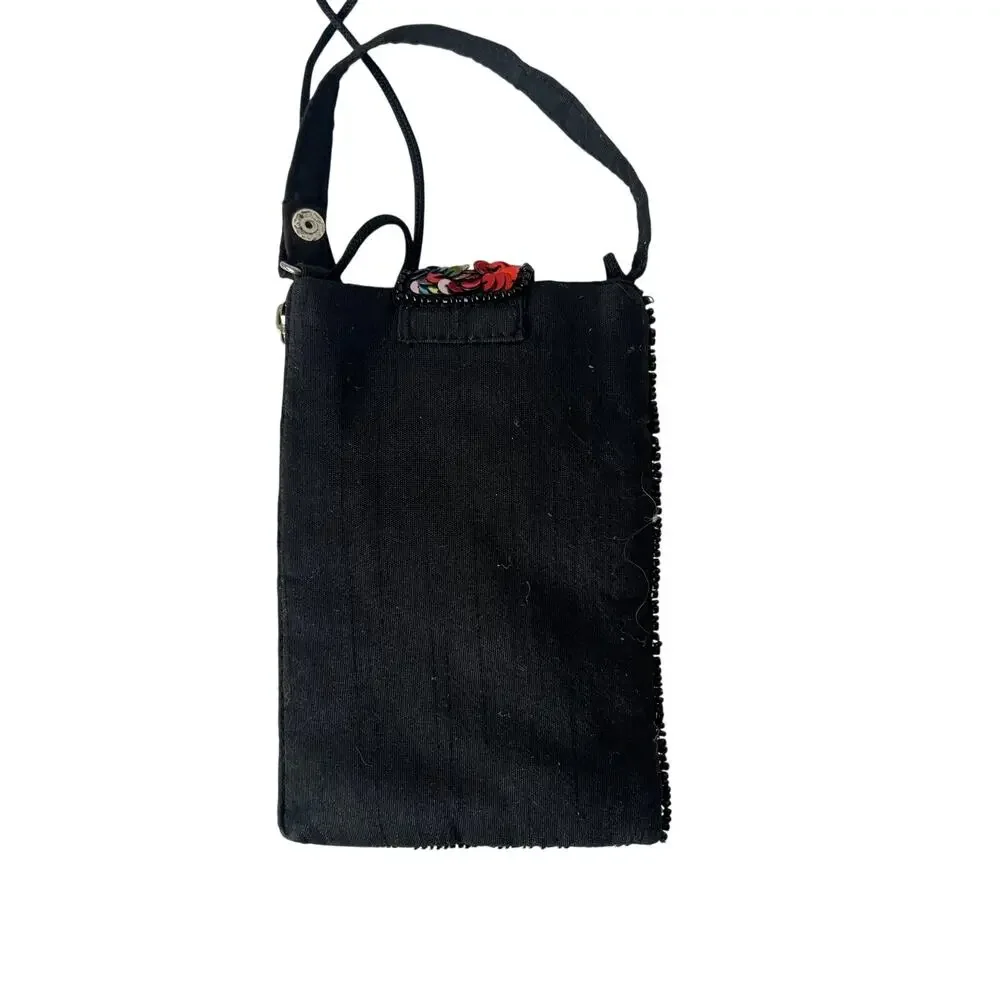 Bamboo Trading Co Club Bag Lot 3 Beaded Phone Crossbody Evening Bag Convertible